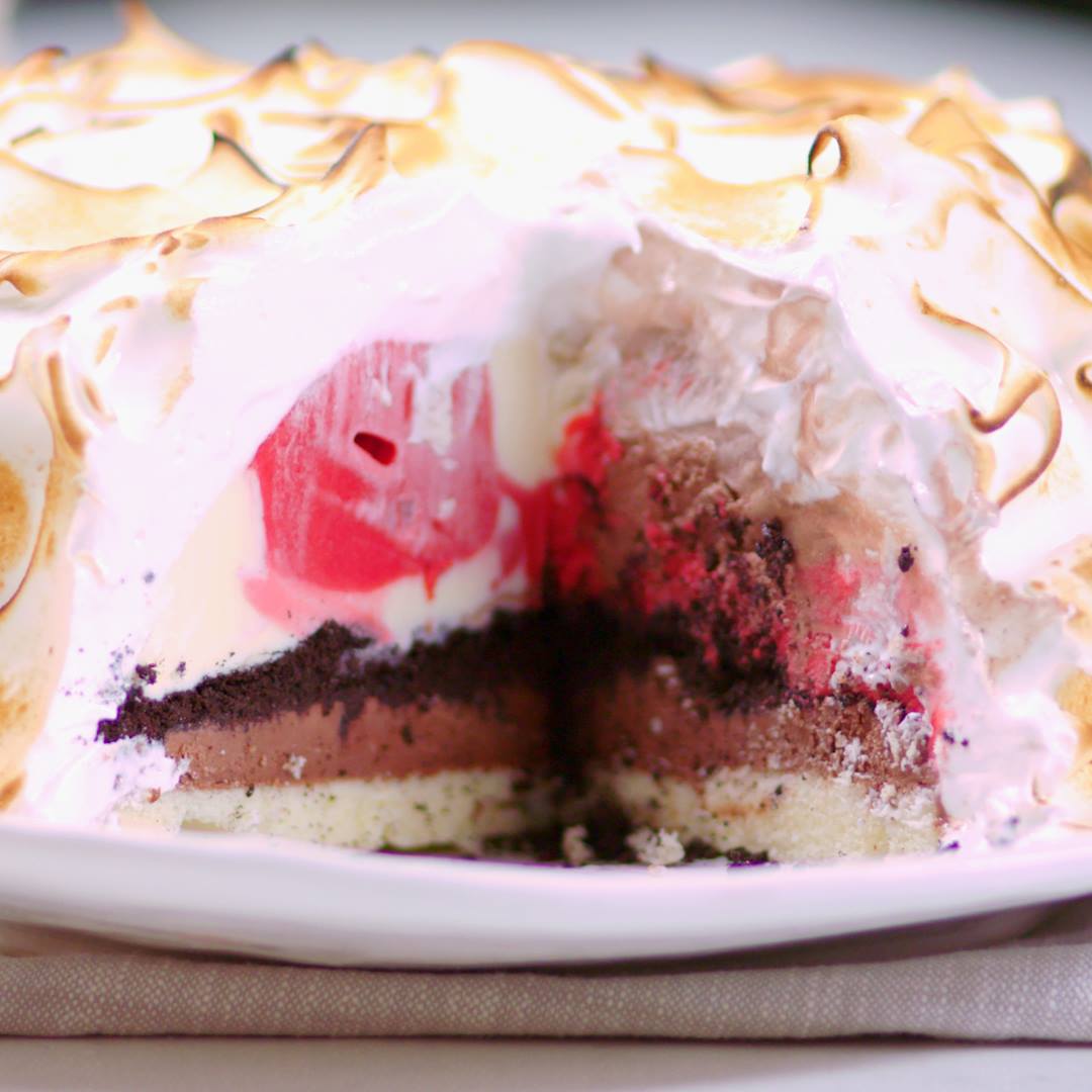 Baked Alaska Cake The Best Video Recipes For All