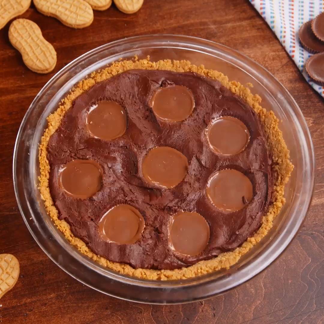 Reeses Stuffed Pie The Best Video Recipes For All