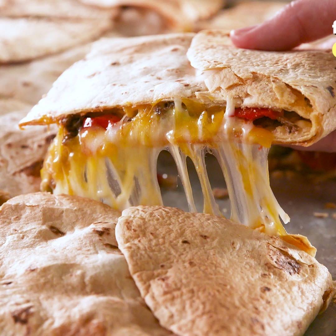 Sheet Pan Quesadillas The Best Video Recipes for All