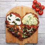 Heart-Shaped Scalloped Potato–Crust Pizza