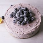 Lemon Blueberry Mousse Cake