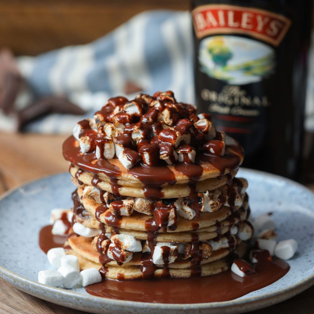 Baileys Smores Pancake Stack The Best Video Rec