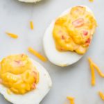 Pimiento Cheese Deviled Eggs