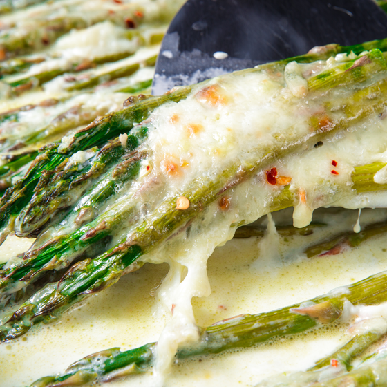 Cheesy Baked Asparagus - The Best Video Recipes for All