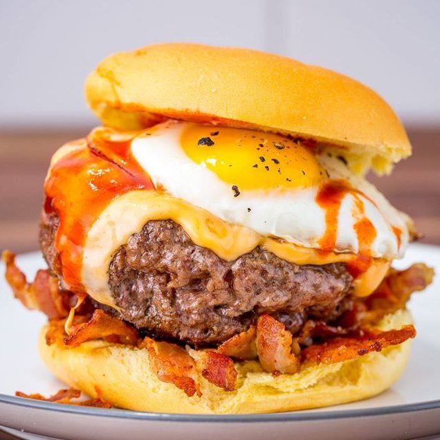 Cheesy Breakfast Burger The Best Video Recipes for All
