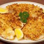 Garlic Parmesan Flounder