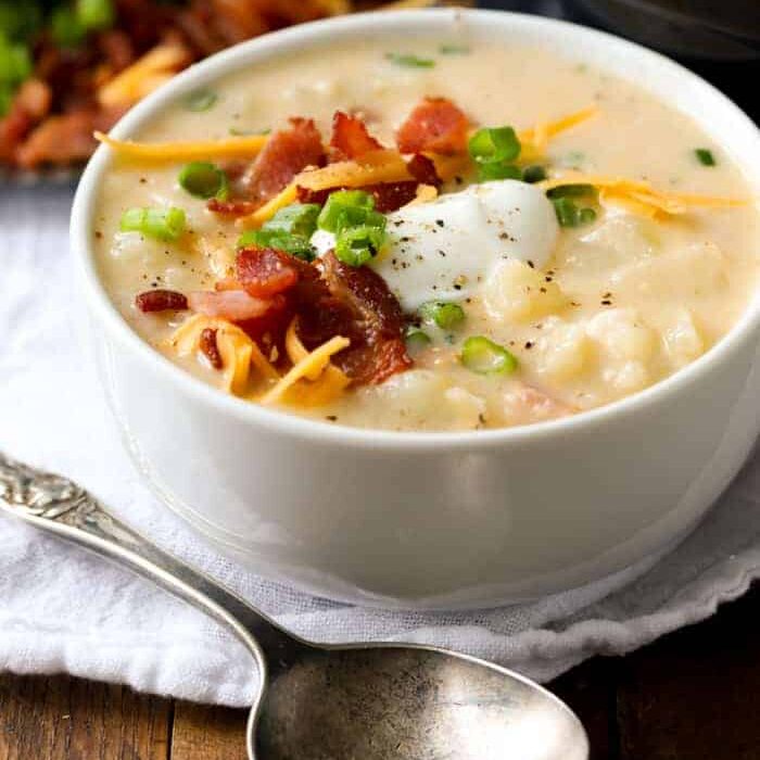 Loaded Sweet Potato Soup - The Best Video Recipes for All