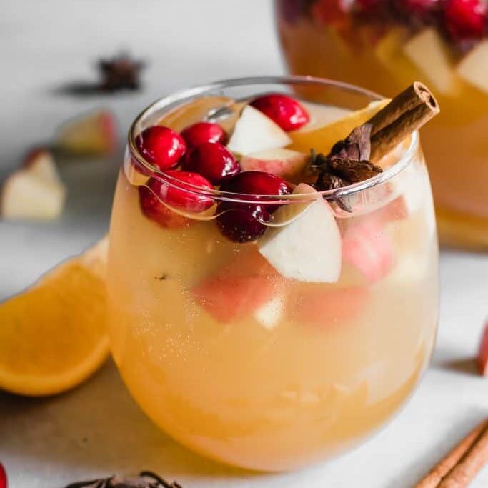 Sparkling Apple Cider Sangria The Best Video R