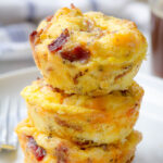 Cheesy Bacon Egg Muffins