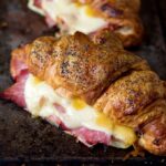 Ham and Cheese Croissant with Honey Mustard Glaze