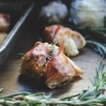 Goat Cheese Stuffed Rosemary Chicken in Prosciutto