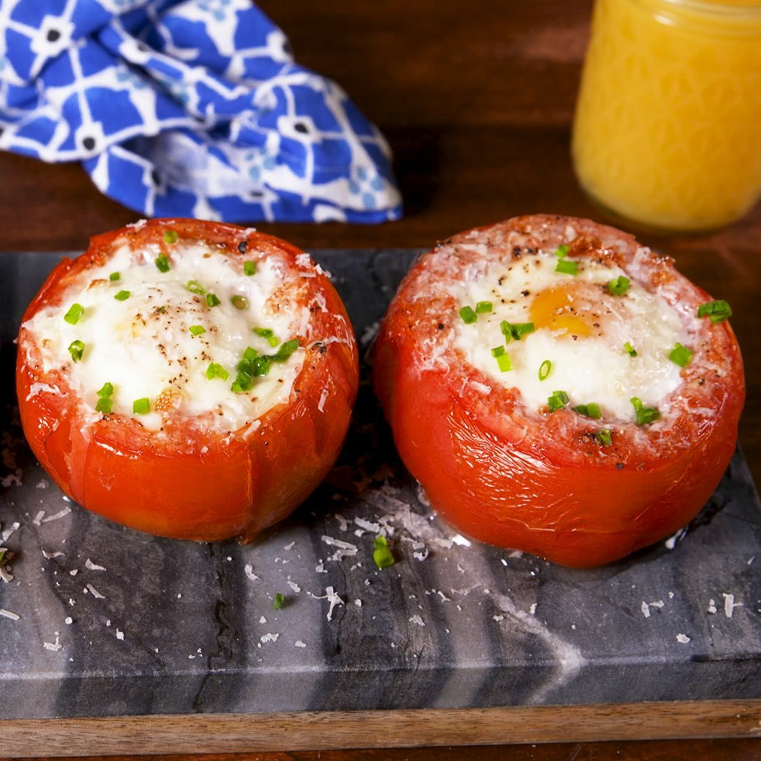 Breakfast Tomatoes - The Best Video Recipes for All
