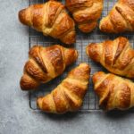 Classic French croissant recipe