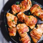 BACON WRAPPED CHICKEN THIGHS