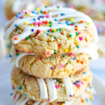 Super Soft Sprinkle Pudding Cookies