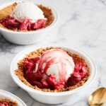 Mini Strawberry Ice-Cream Pies