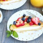 CHEESECAKE STUFFED FRENCH TOAST WITH BERRIES