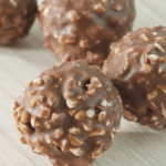 Homemade Ferrero Rocher Hazelnut Truffles