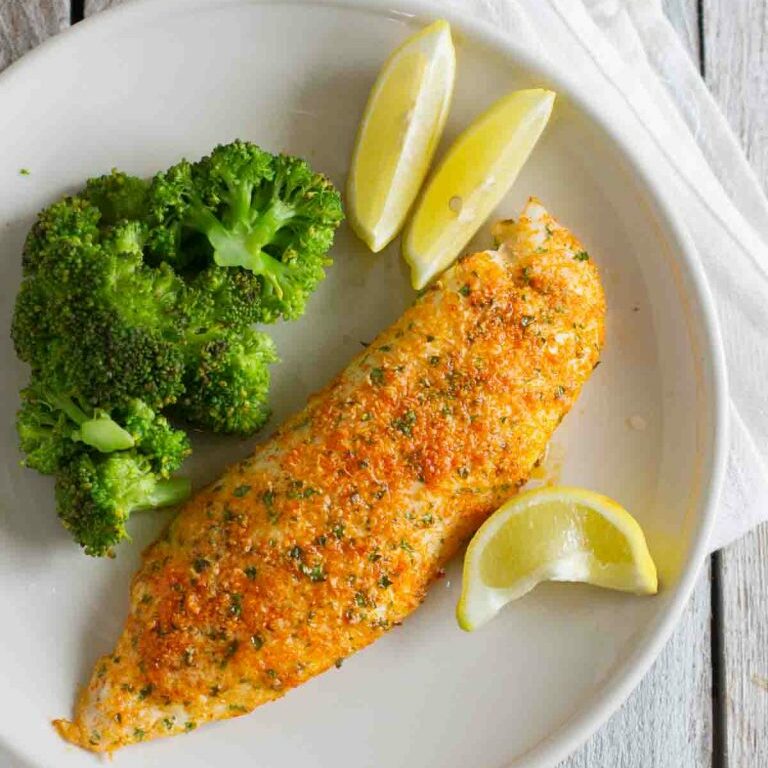 Parmesan Crusted Tilapia - The Best Video Recipes for All